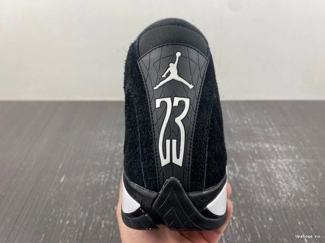 Jordan  14 White 487471-016 Retro Black  0811